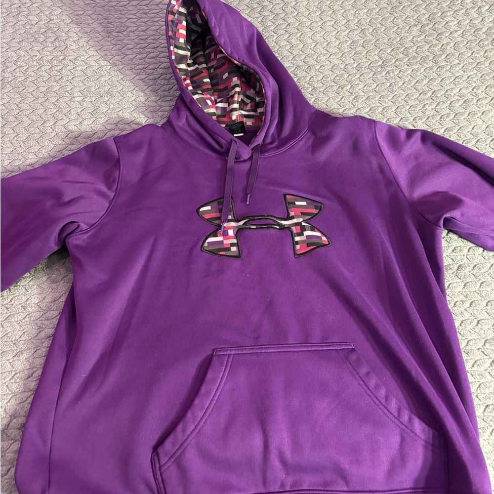 Under Armour Multicolor Patterned Hoodie Womens XL
